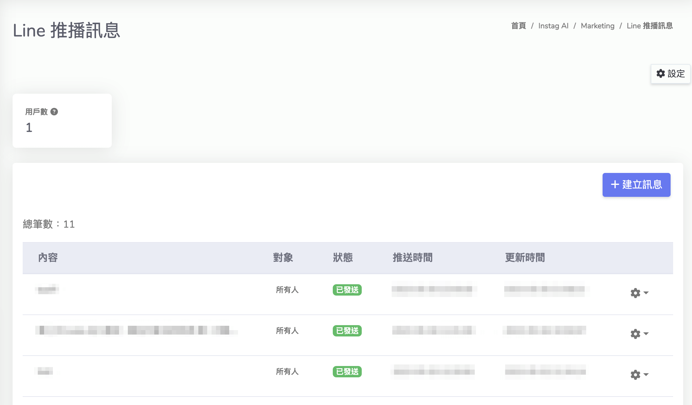 Instag_line_notify_list